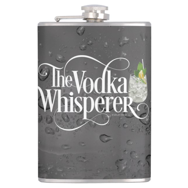 Petaca Vodka Whisperer Hip Flask (Anverso)
