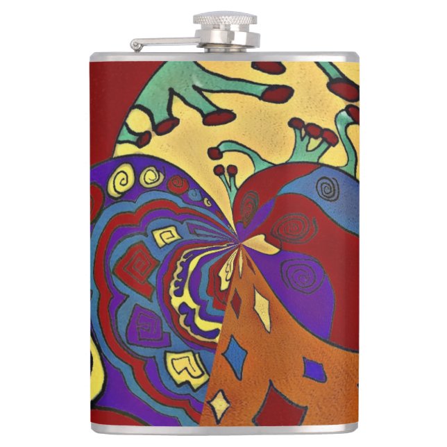 Petaca Volar hacia arriba (Anverso)