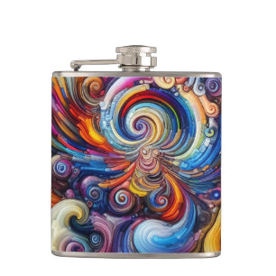 Petaca Vórtice de color dinámico