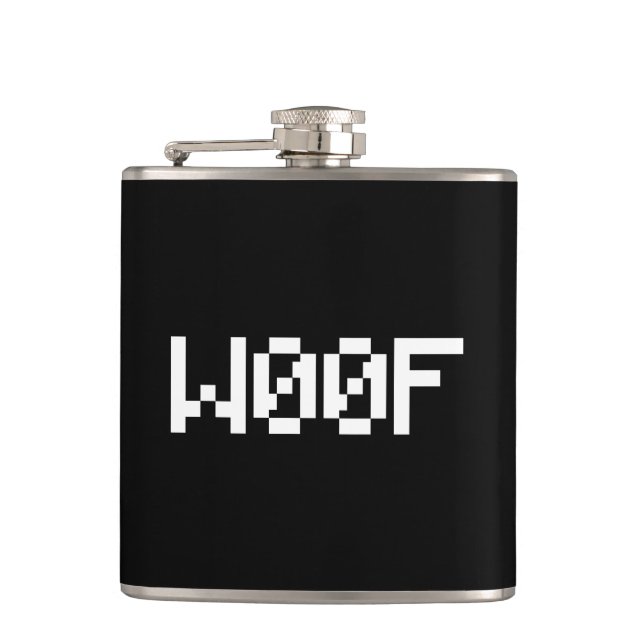 Petaca W00F [Sonidos animales de la lengua materna] (Anverso)