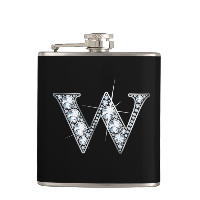 Petaca W "Diamond Bling" Flask (Anverso)
