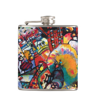 Petaca Wassily Kandinsky - Paisaje urbano de Moscú Arte a