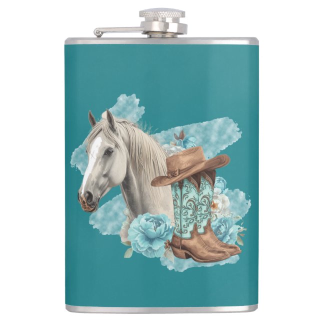 Petaca Western Horse (Anverso)