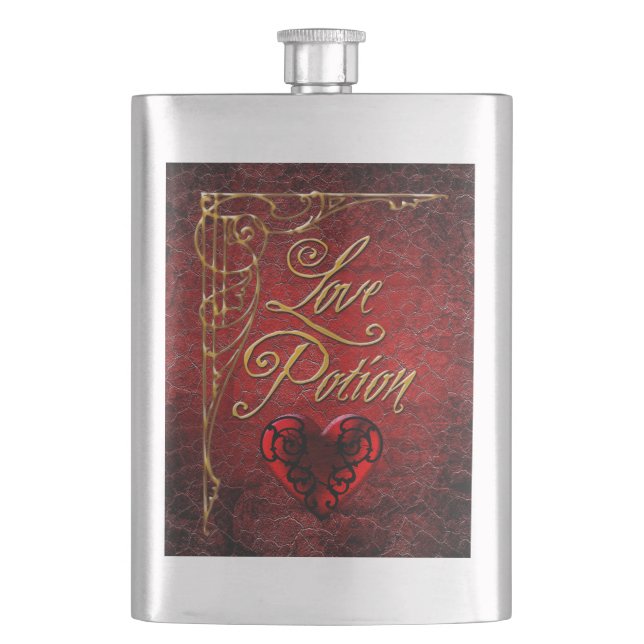Petaca Whimsical Gótico Love Potion (Anverso)