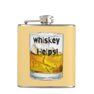 Petaca ¡Whiskey Ayuda!