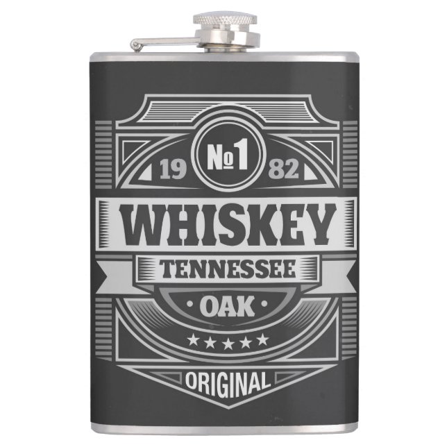 Petaca Whiskey de Tennessee Original (Anverso)