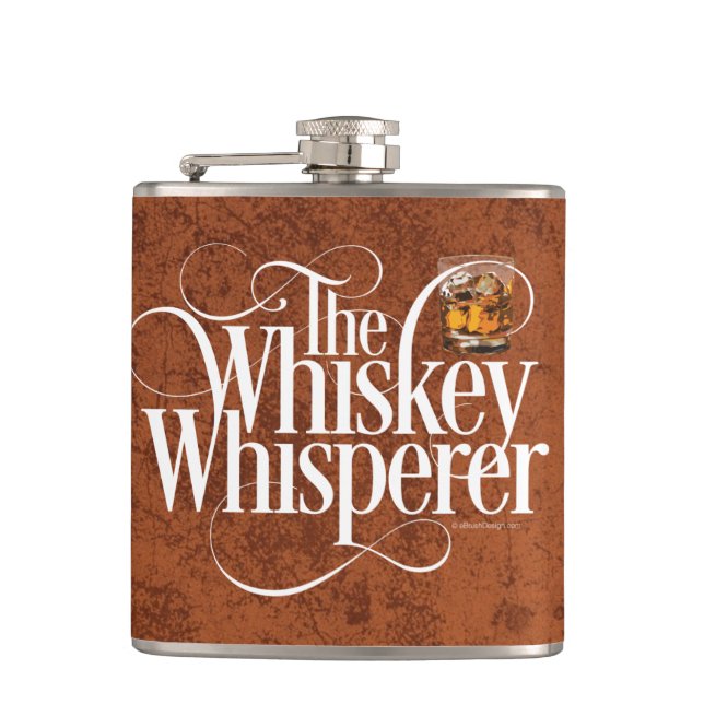 Petaca Whiskey Whisperer Flask (Anverso)