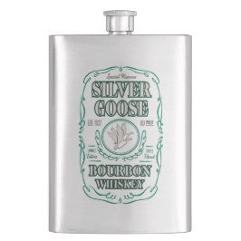 Petaca Whisky Bourbon Silver Goose