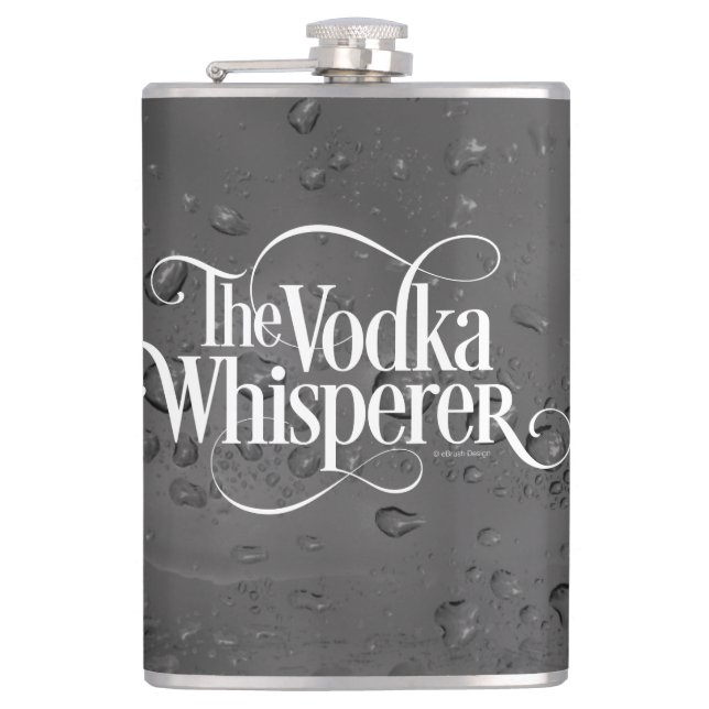 Petaca Whisperer de la vodka (Anverso)