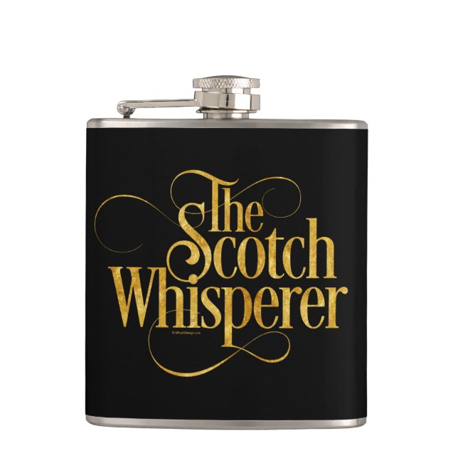 Petaca Whisperer escocés (Anverso)