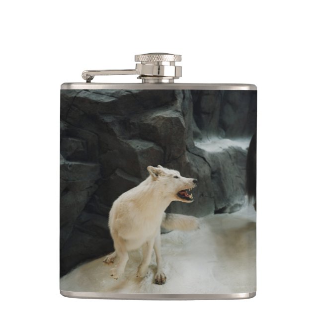 Petaca White Wolf (Anverso)