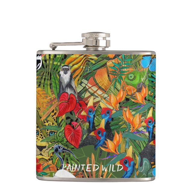 Petaca Wild Creation Hip Flask (Anverso)