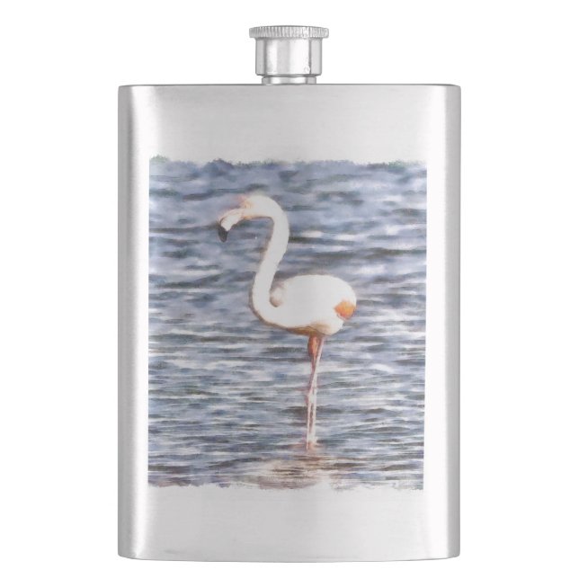 Petaca Wild Flamingo (Anverso)