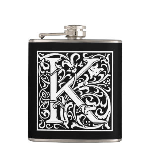 Petaca William Morris Alphabet "K"