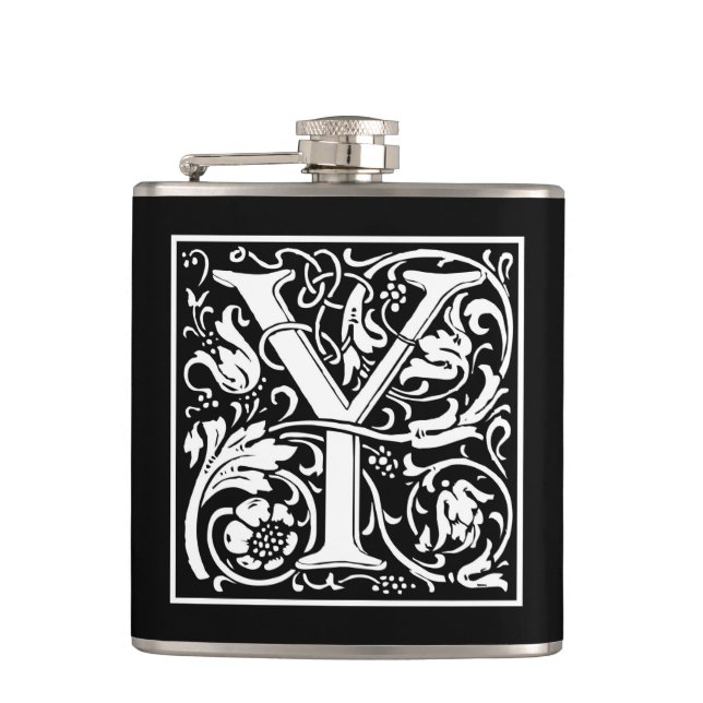 Petaca William Morris Alphabet "Y" (Anverso)