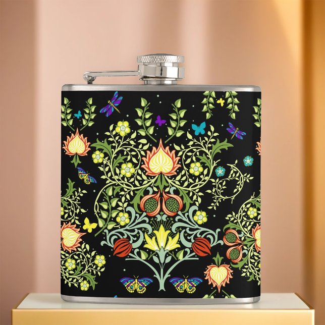 Petaca William Morris Floral (Subido por el creador)