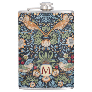 Petaca William Morris Monograma Ladrón de Fresas