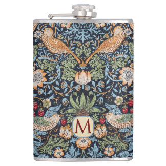 Petaca William Morris Monograma Ladrón de Fresas