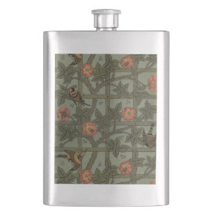 Petaca William Morris Trellis Wallpaper Art