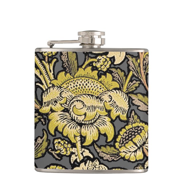 Petaca William Morris Wey Floral Wallpaper (Anverso)