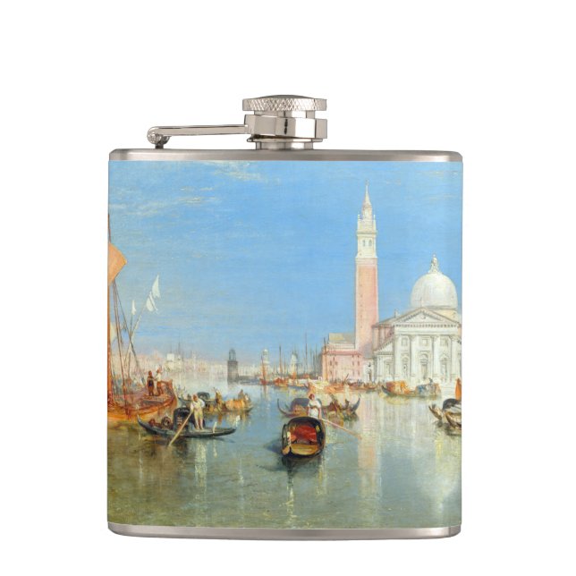 Petaca William Turner - Venecia, Dogana y San Giorgio (Anverso)