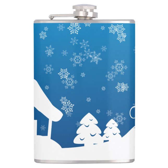 Petaca Winder Wonder Land Vinyl Wrapped Flask (Anverso)