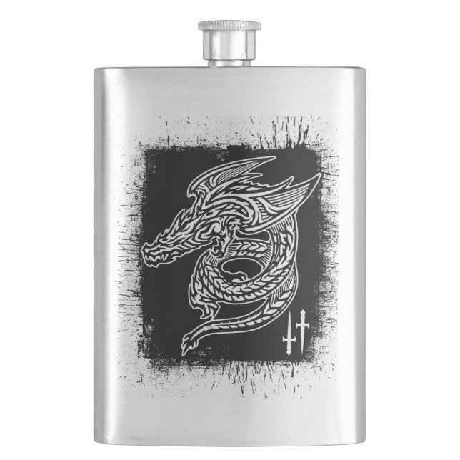 Petaca Wing Dragon Classic Flask (Anverso)