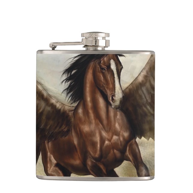 Petaca Winged Pegasus (Anverso)