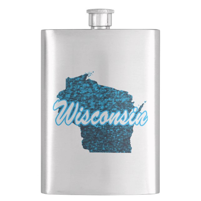 Petaca Wisconsin (Anverso)