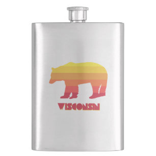 Petaca Wisconsin Bear