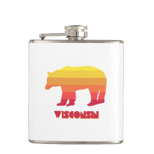 Petaca Wisconsin Bear