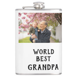 Petaca World best Grandpa photo name father's day grandpa