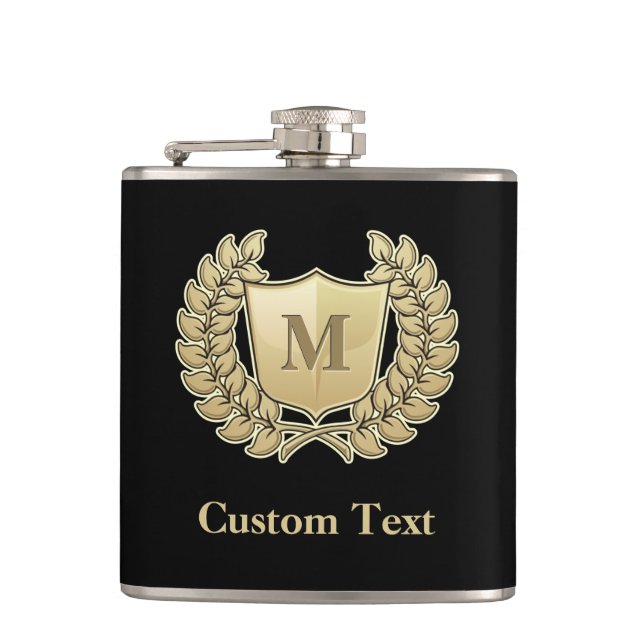 Petaca Wreath con Escudo (Anverso)