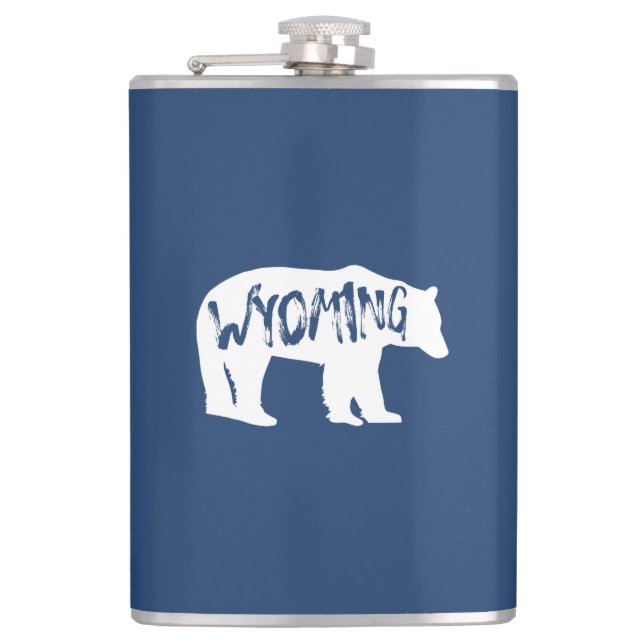 Petaca Wyoming Bear (Anverso)