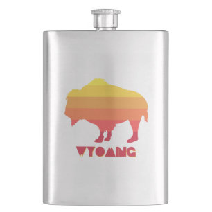Petaca Wyoming Bison