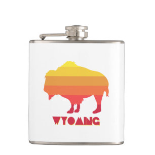 Petaca Wyoming Bison