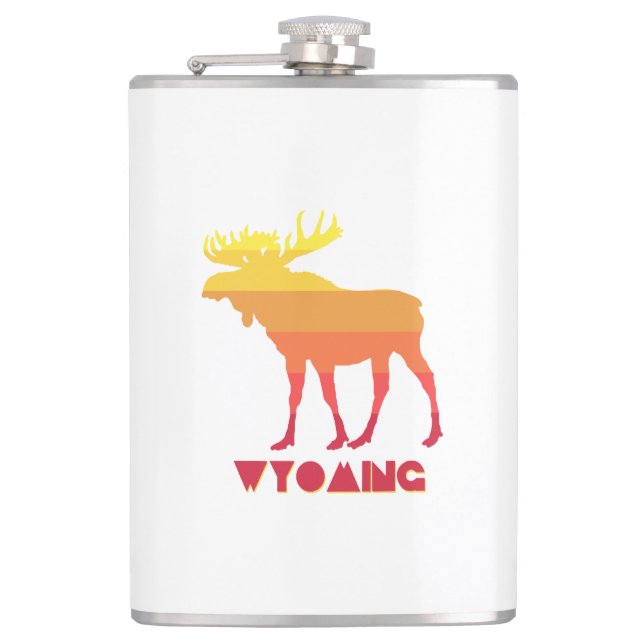 Petaca Wyoming Moose (Anverso)