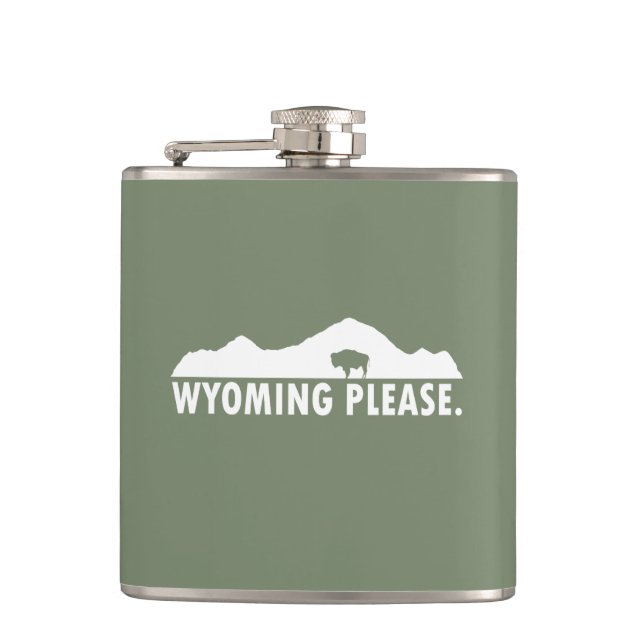 Petaca Wyoming Please (Anverso)