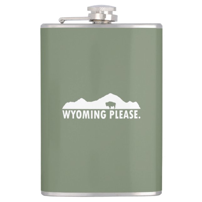 Petaca Wyoming Please (Anverso)