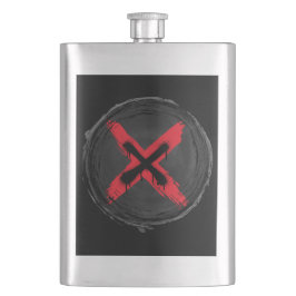 Petaca Xpresión roja gruesa