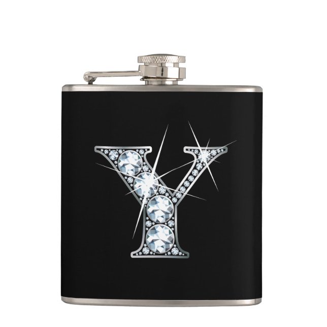 Petaca Y "Diamond Bling" Flask (Anverso)