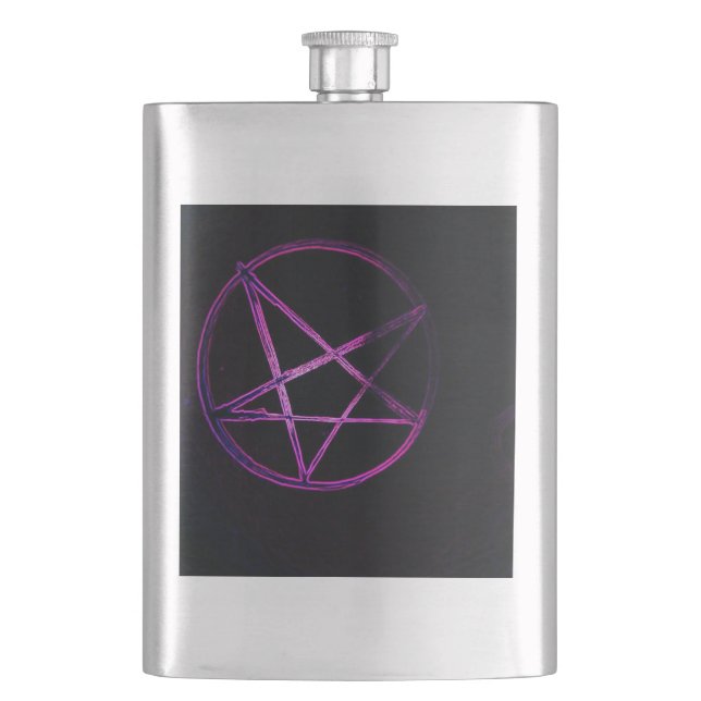 Petaca yaie pentagrama púrpura (Anverso)