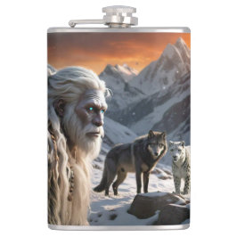 Petaca Yeti y el leopardo de las nieves