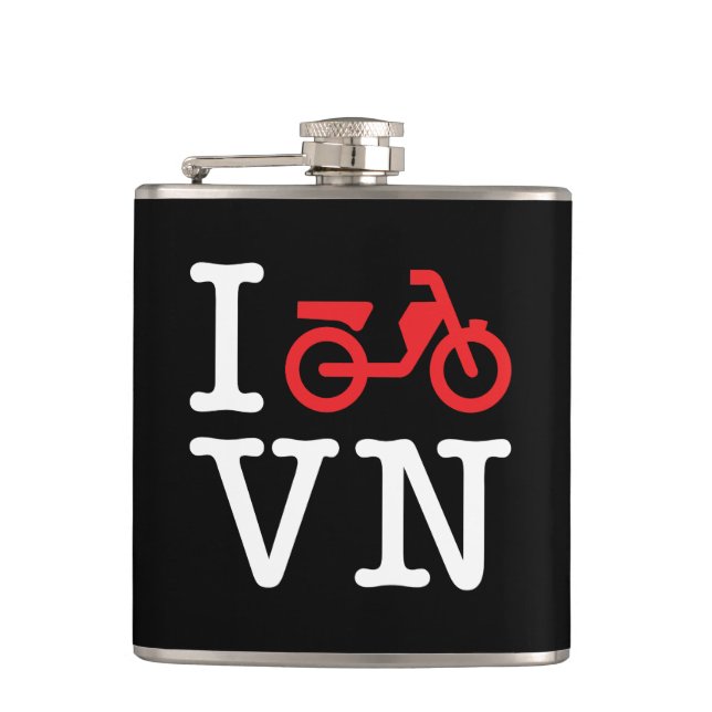 Petaca Yo moto Vietnam (Anverso)