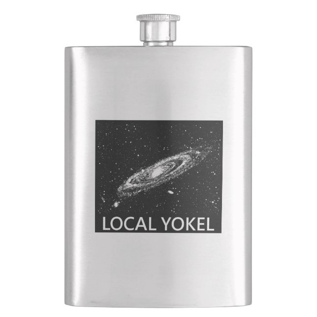 Petaca Yokel local (Anverso)