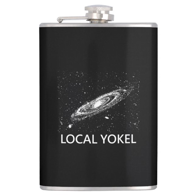 Petaca Yokel local (Anverso)