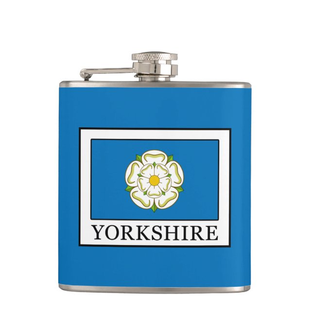 Petaca Yorkshire County England (Anverso)