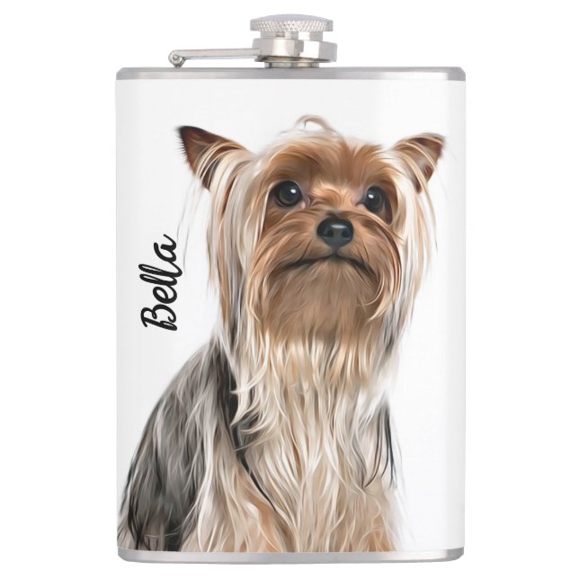Petaca Yorkshire Terrier (Anverso)
