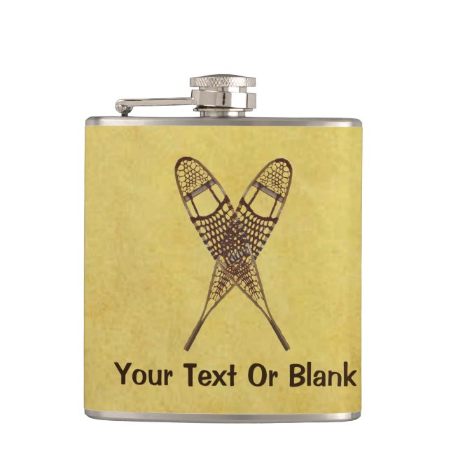 Petaca Zapatos de nieve (Anverso)