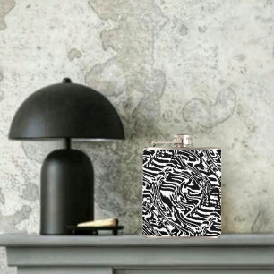 Petaca Zebra Black